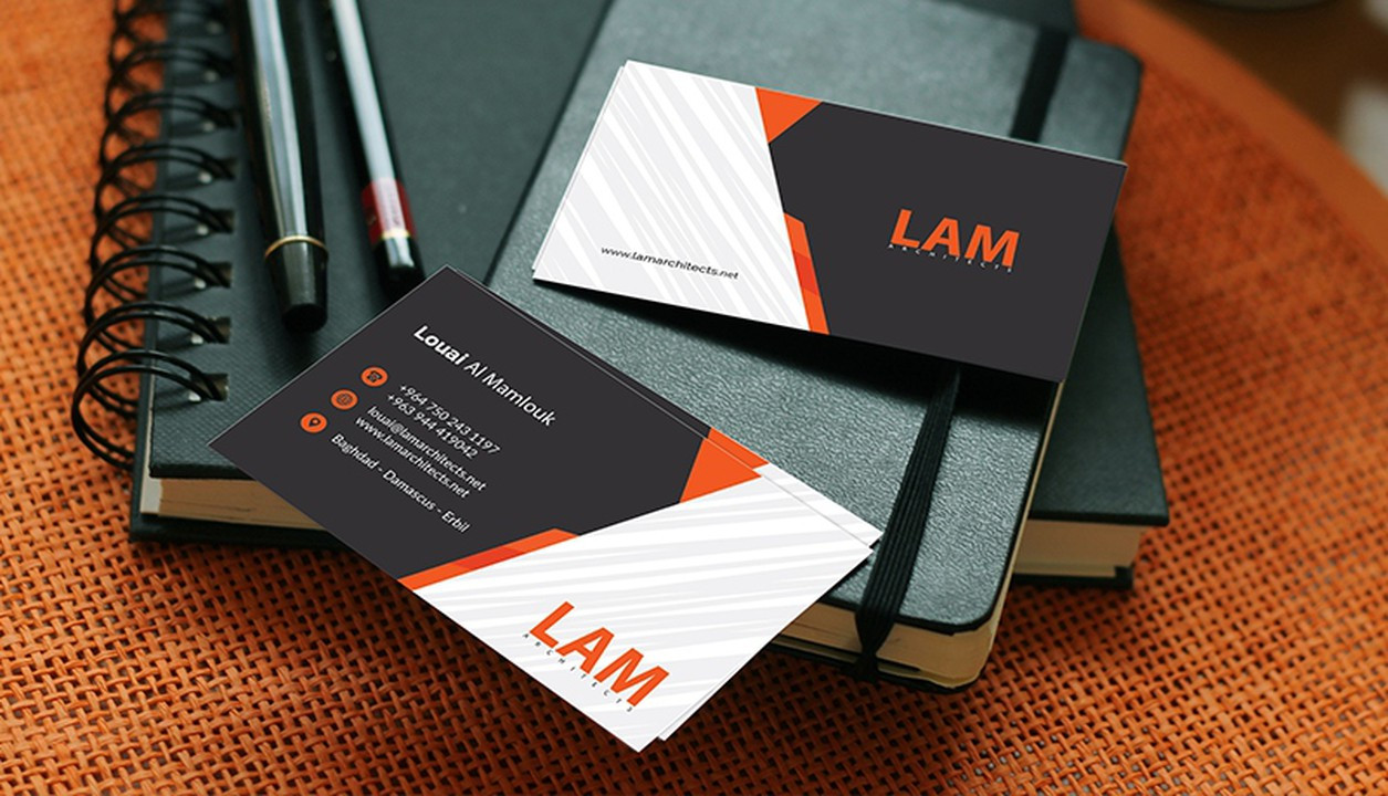 تصميم بطاقات أعمال